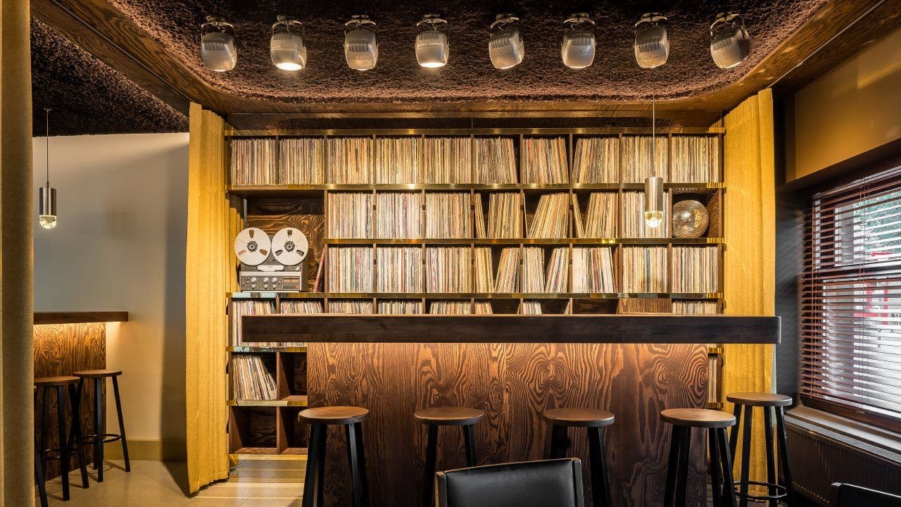 hero image for Gold Listening Bar